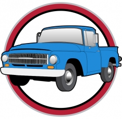 Windshield for 1957-68 A, B, C Pickup or Travelall and Loadstar up to 1978